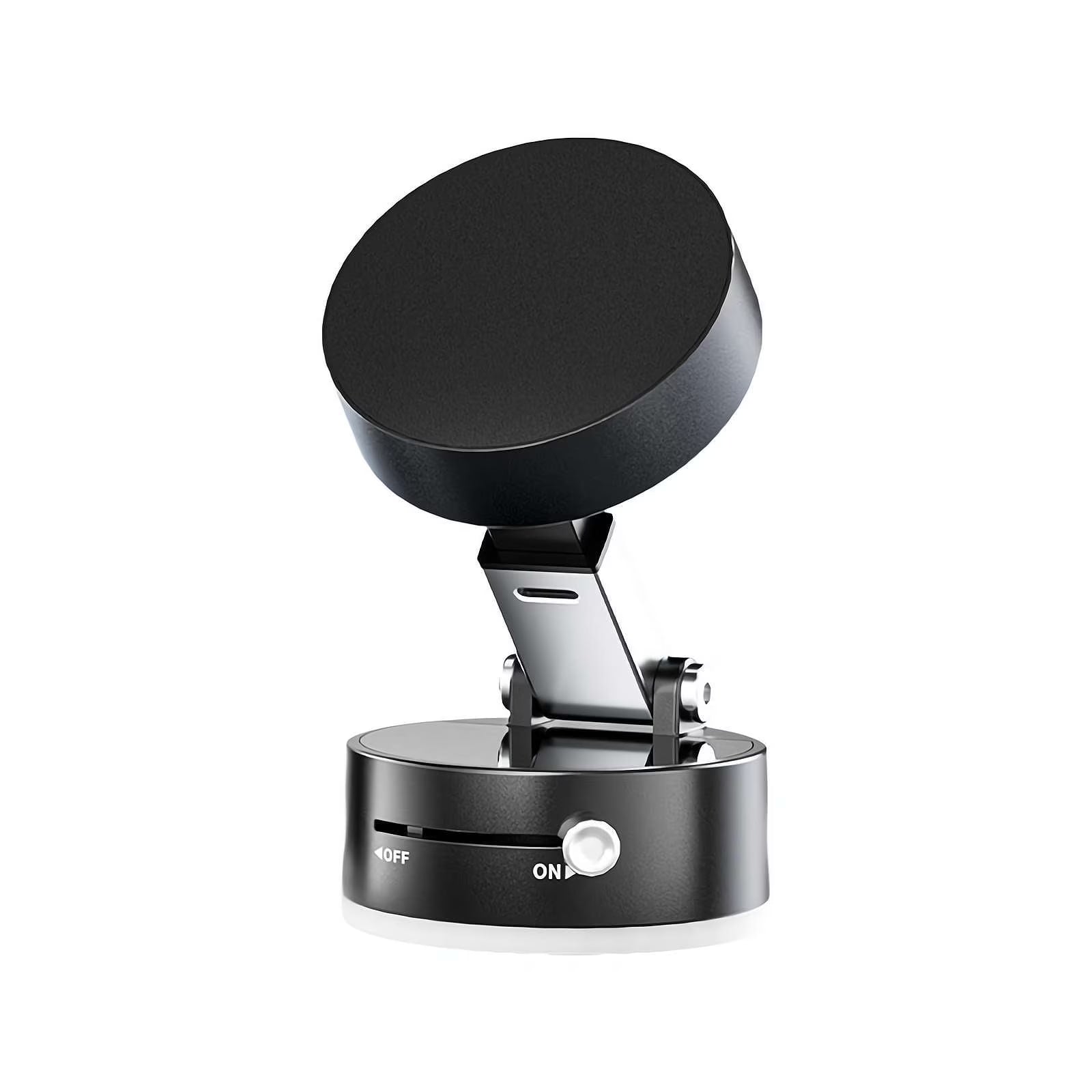 2025 New Vacuum Magnetic Suction Phone Holder, Magnetic Suction Phone Mount, Foldable and Retractable Double-Sided Magnetic Phone Holder, Folding Swivel Stand