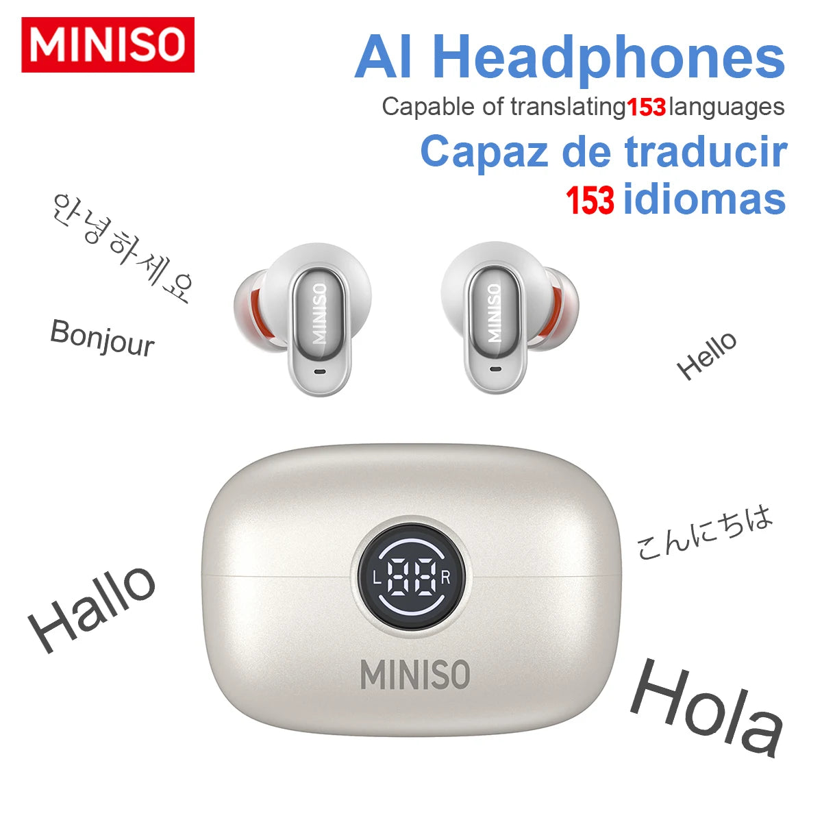 MS105 Bluetooth Earphone In-Ear Earbuds Soft Earbuds Wireless Headphones Waterproof IPX5